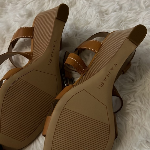 Wedge Sandal - camel color - Picture 5 of 6